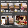5G WIFI Sous Vide Machine|1100 Watts Sous Vide-Precision Cooker with