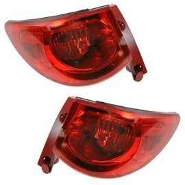 For Chevy Traverse 2009-2012 Tail Light Assembly Outer Driver and Passenger Side Pair DOT Certified | GM2800238 | GM2801238 | 15912687, 15912686