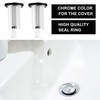 Aoyfuwell Sink Plug, Pack of 2 Drain Plugs, Sink, Universal