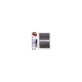 Kit De Extensiones De Pestañas 40d+50d Diy B&q BQ Lash 9-16mm Longitudes Mixtas Curvatura D Pestañas Individuales G2kit pestañas bq byq kit