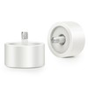 KAMANINA White Curtain Rod 32 to 144 Inch (2.6-12 Feet),