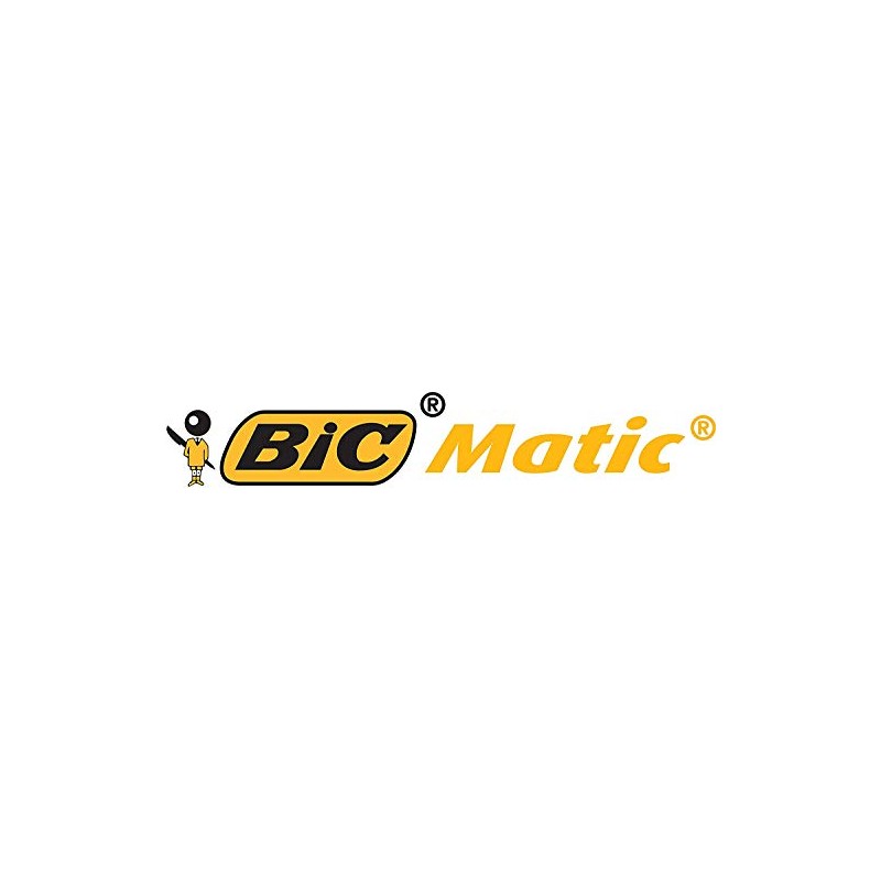 40 x BIC Matic Mechanical Pencils #2 with Eraser, HB,