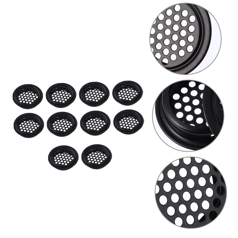 jojofuny 30pcs Vent Cover Breathable Mesh for Cabinets and Desks