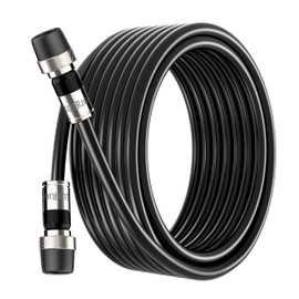 BlueRigger RG6 Coaxial Cable, 75FT (Weatherproof Rubber Boot, Direct Burial, in-Wall CL3 Rated, 75 Ohm, Indoor Outdoor) - Digital Coax Cord for HDTV, CATV, TV Antenna, Satellite, Broadband Internet