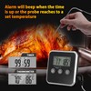 Digital Meat Thermometer Food Barbecue Thermometer BBQ Grill Smoker Thermometer