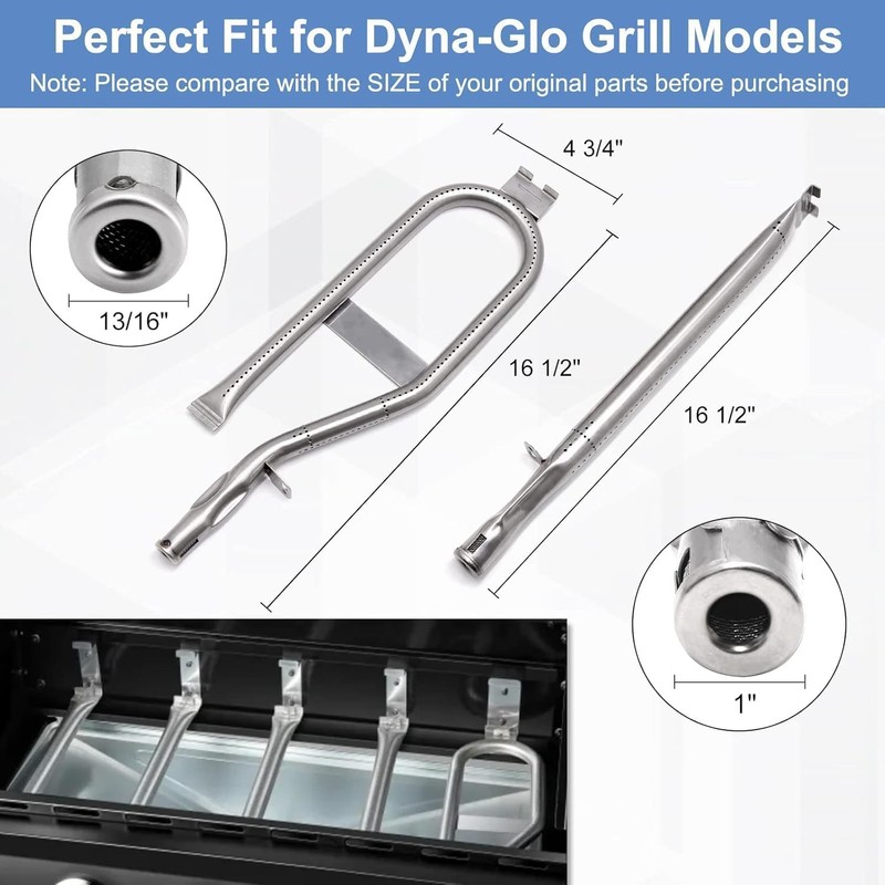 Criditpid Grease Tray for Dyna Glo Grill Replacement Parts 5