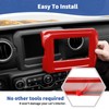 RT-TCZ for Jeep JL Center Console Radio Display Panel Trim