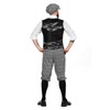 20s Peaky Blinders Men's Glencheck Suit Knickerbocker Black / White