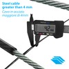 Cable Technologies 180 cm Nano Steel Anti-Theft Security Cable for