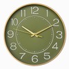 HZDHCLH 25 cm Modern Quartz Silent Wall Clock Arabic Numeral