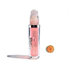 MODE Lip Glaze Flavored Lip Gloss Yummy ARMENIAN MELON Flavor Roll On Sweet Wet Delicious Nourishing Shine, Hydrating Natural Skincare Fruit Oils, Made in NY USA