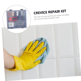 Operitacx 1 Set Repair Kit Floor Repair Kit Home Repair Kit Home Repair Tool Set Crack Repair for Tiles Stone Gap Repair Kit Marble Worktop Repair Kit