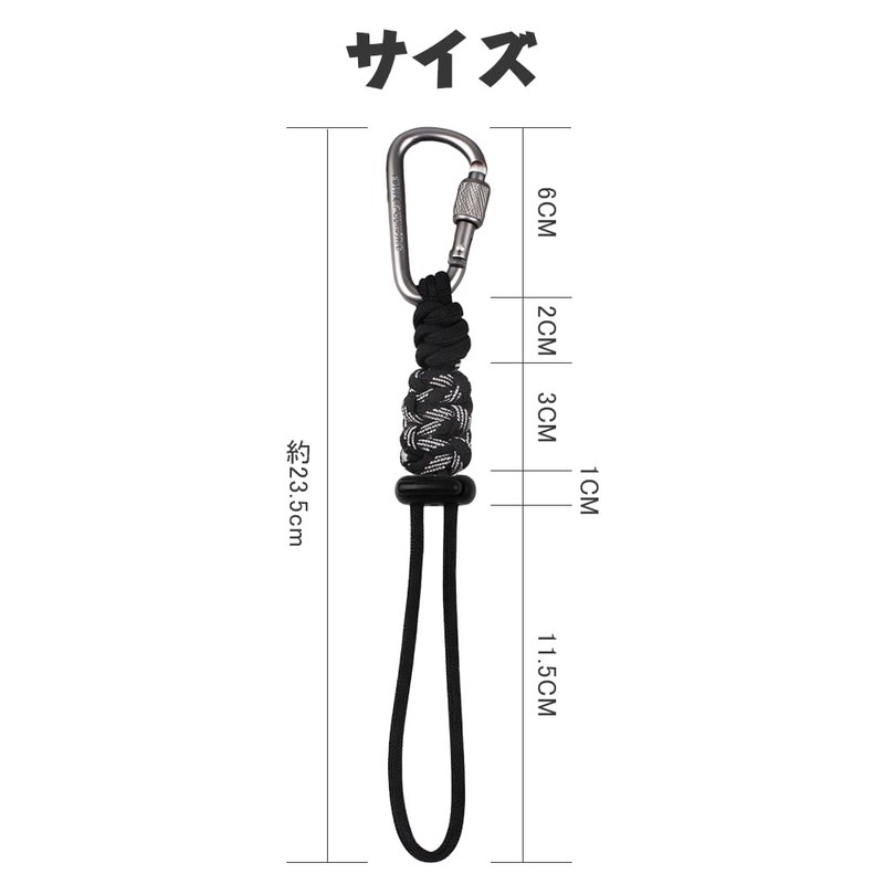 QUANTALY ペットボトルホルダー ストラップ カラビナ ドリンクホルダー 登山 アウトドア カラビナ おしゃれ 両手解放