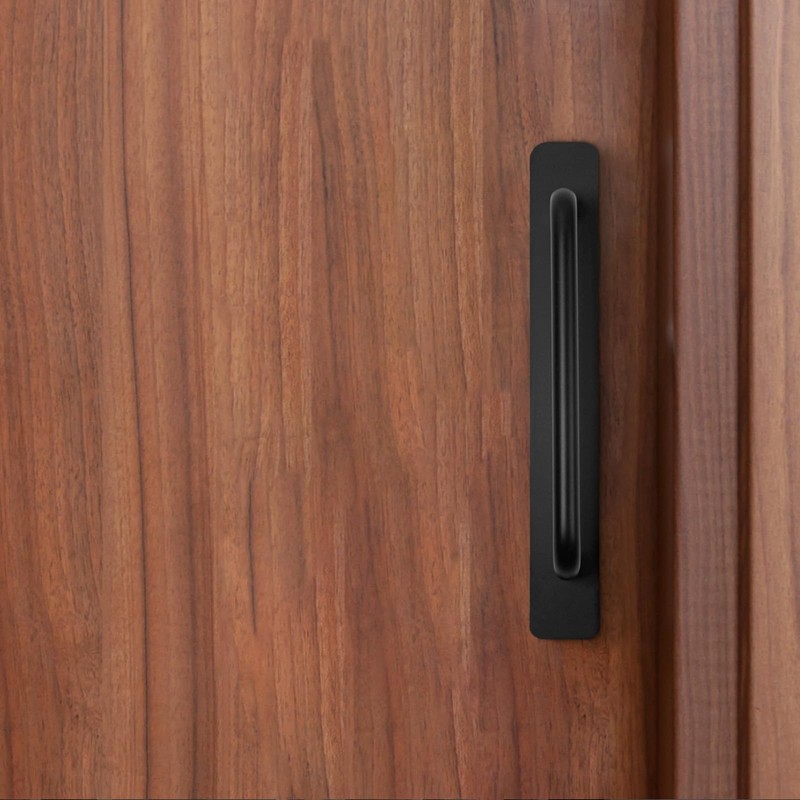 Koceci 4 PCS Adhesive Cabinet Handles, No Drilling Drawer Pulls,