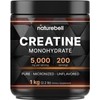 NatureBell Creatine Monohydrate Powder 1,000g, 5,000mg Per Serving, 200 Servings