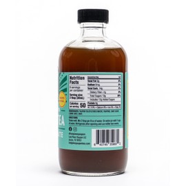 Mint Lemon Yaupon Tea Concentrate (makes 1/2 gallon) - Made with sustainably wild harvested yaupon, the only caffeinated plant native to North America