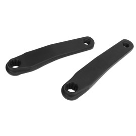 Ebike Crankset, Azusumi Middle Motor Crank Arm, Spline Hole 170 mm Mini ISIS Electric Bicycle Left Right Engine Crank Arm for Bosch