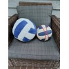 Plush Volleyball (Royal Blue & White)