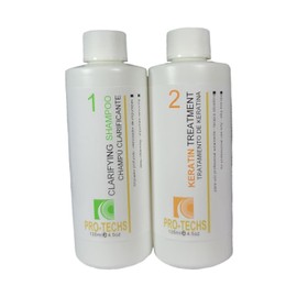 Pro-techs Keratin Treatment Hair Straightener Organic Coconut 4.5oz/135ml