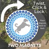 Screen Door Magnets – Twist, Click and Lock - Keep