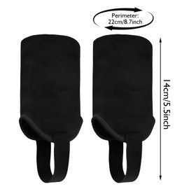 Shin Pads for Football & Volleyball - Ankle Protection, Double-Sided Pads, Ergonomic Design, Lightweight and Durable, Ideal for Adults and Teenagers