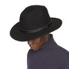 Tilley Montana Fedora, Black, 7.25