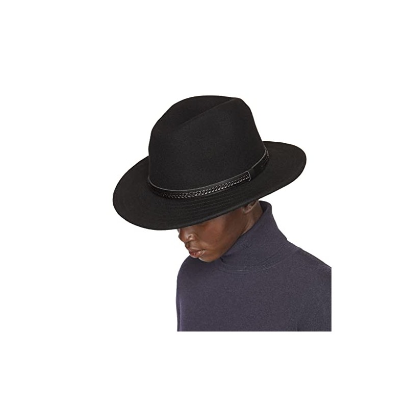 Tilley Montana Fedora, Black, 7.25