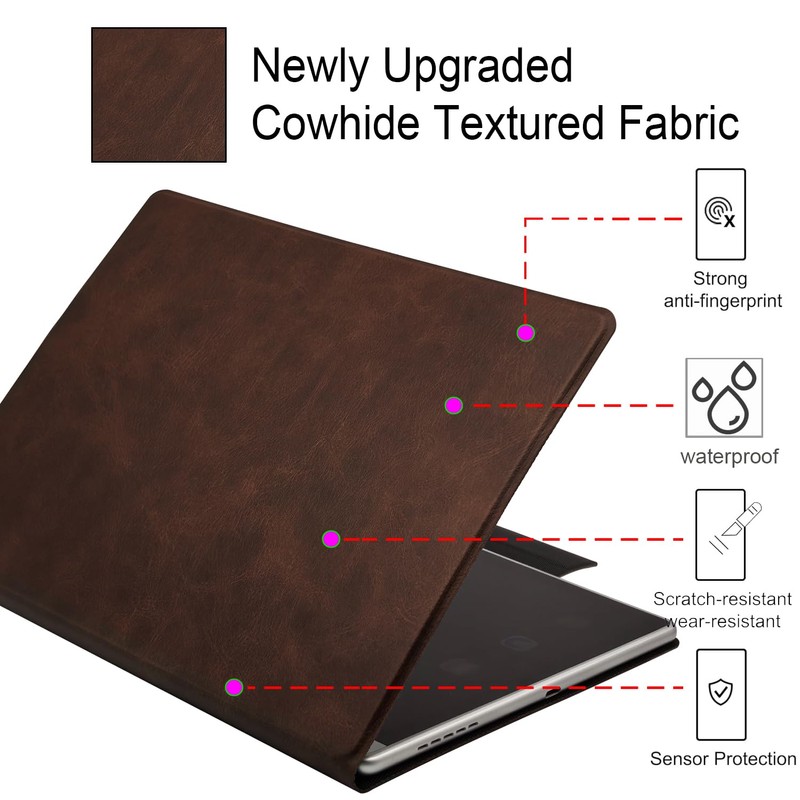 Magnetic Stand Case for 10.95'' XPPen Magic Note Pad (Cowhide