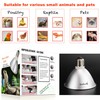 Heat Lamp for Chickens Coop Chick Brooder, Infrared Flood Light