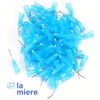 200Pkg. Pre-bent applicator tips 25 Gauge Blue Etchants Dental PreBent