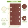 BLOSTM 40PCS Sandpaper for Electric Sander - Hook and Loop