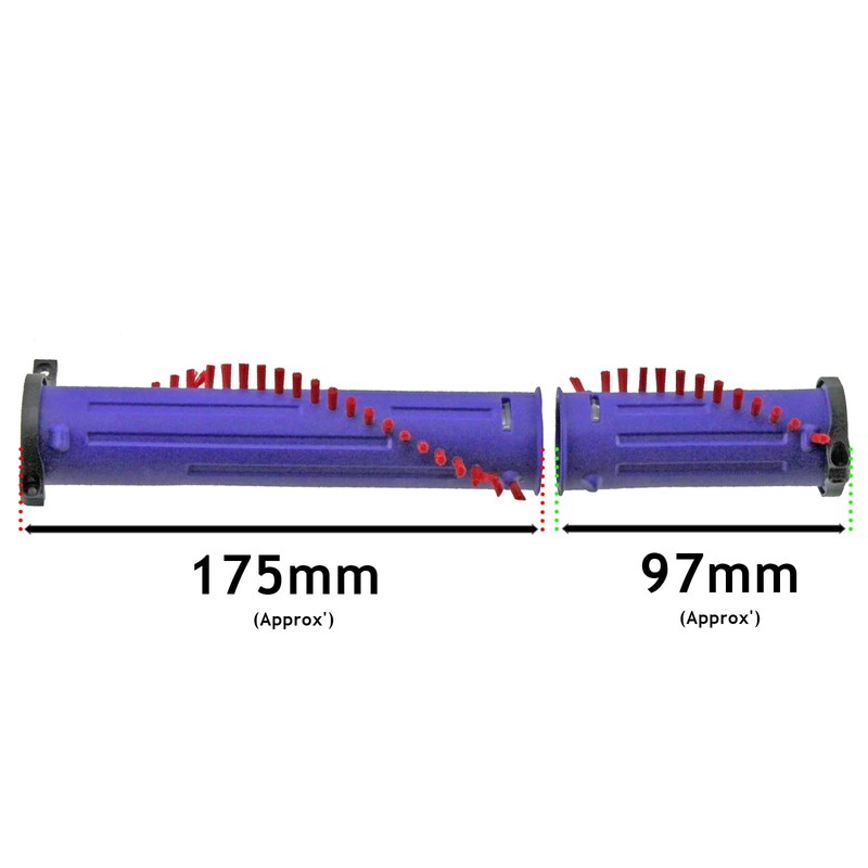 Spares2go Brushroll compatible with Dyson DC40 DC41 ERP Vacuum Brushbar