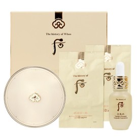 The Whoo Gongjinhyang Mi Luxury Golden Cushion No. 21 (Main + Refill) SPF50+ PA+++ Special Offer / 더후 공진향 미 럭셔리 골든 쿠션 21호 (본품+리필) SPF50+ PA+++ 스페셜 기획