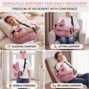 Post Shoulder Surgery Pillow for Sleeping, Pink
