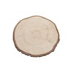 Decorative Wooden Discs Display Printed Hard Foam 30 cm Diameter