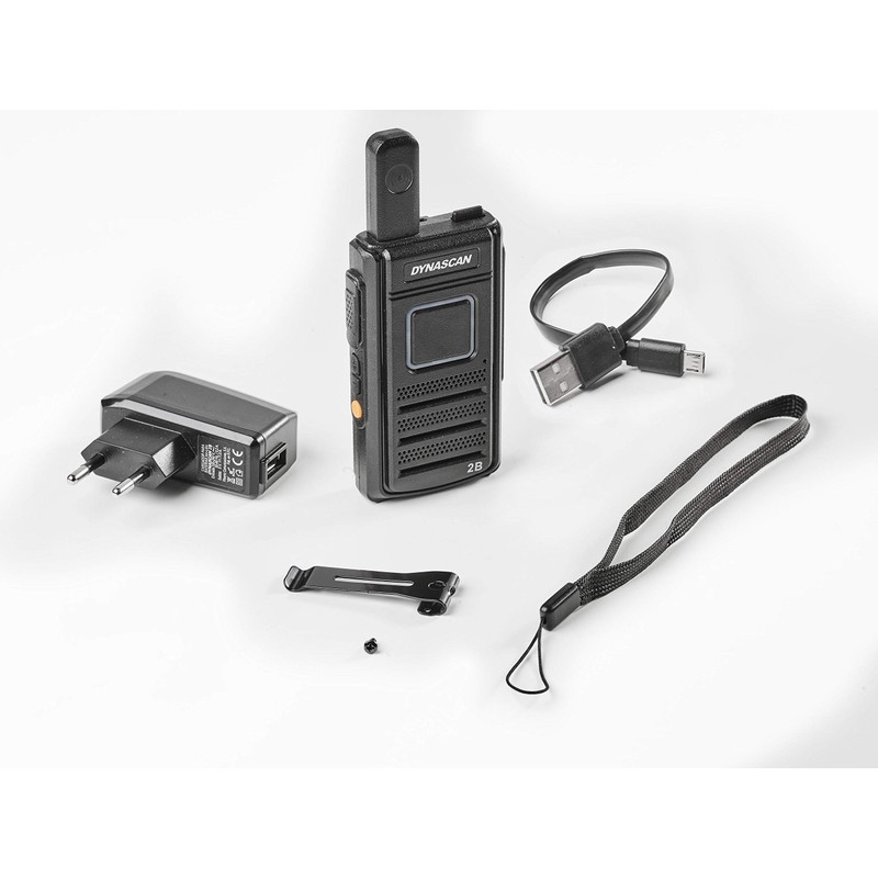 Dynascan Walkie Talkie PMR-446 DYNASCAN 2B 8 Channel with Scan