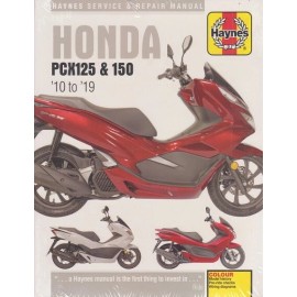 2010-2019 Honda PCX125 PXC150 WW125 150EX2 Haynes Repair Service Manual 4479