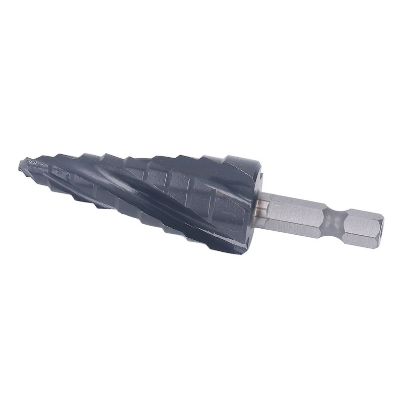1/4in Shank Spiral Groove Step Drill Bit M35 Cobalt 4