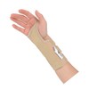 Rolyan AlignRite Wrist Support Without Strap, Short Length, Left, X-Small,