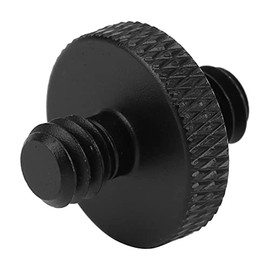 6 Pack Tripod Screw Adapter with 1/4" Male to 1/4" Male Thread, Double Sided Standard Mounting Thread Converter with Fine Workmanship, Robust and Durable