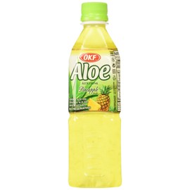 OKF Aloe Vera Drink Pineapple 16.9 Oz (Case of 10)