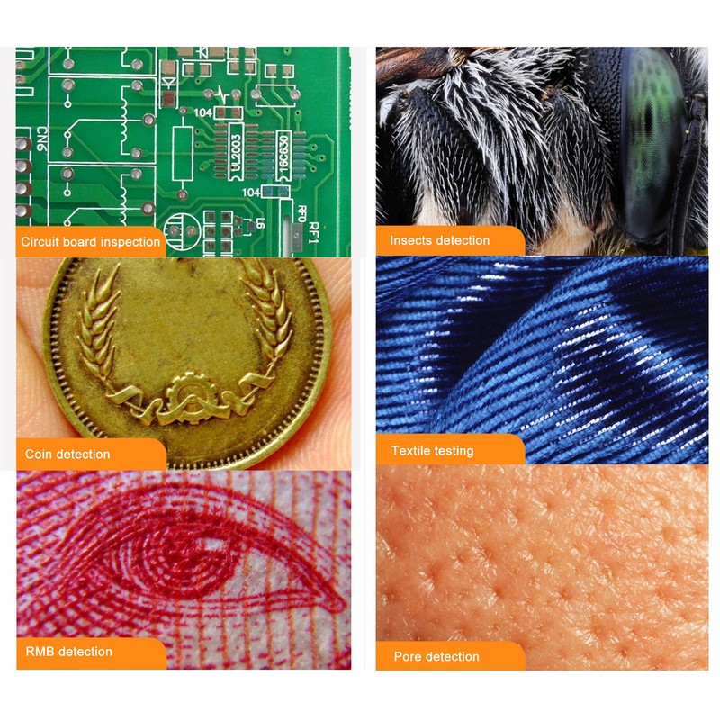 Wireless Digital Microscope Mini Handheld 8 LED HD Microscope Camera