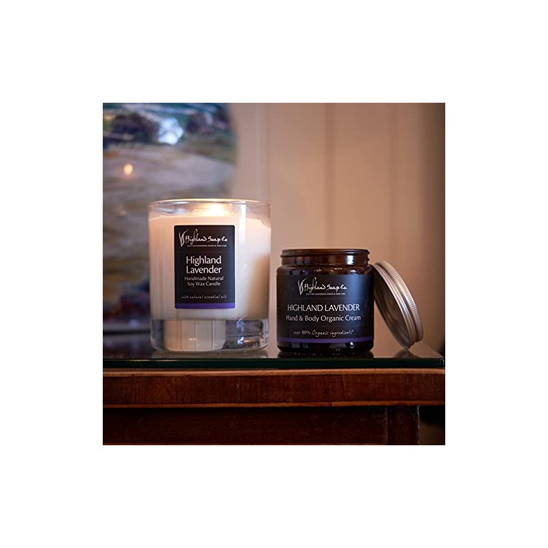 The Highland Soap Company Highland Lavender Hand & Body Cream