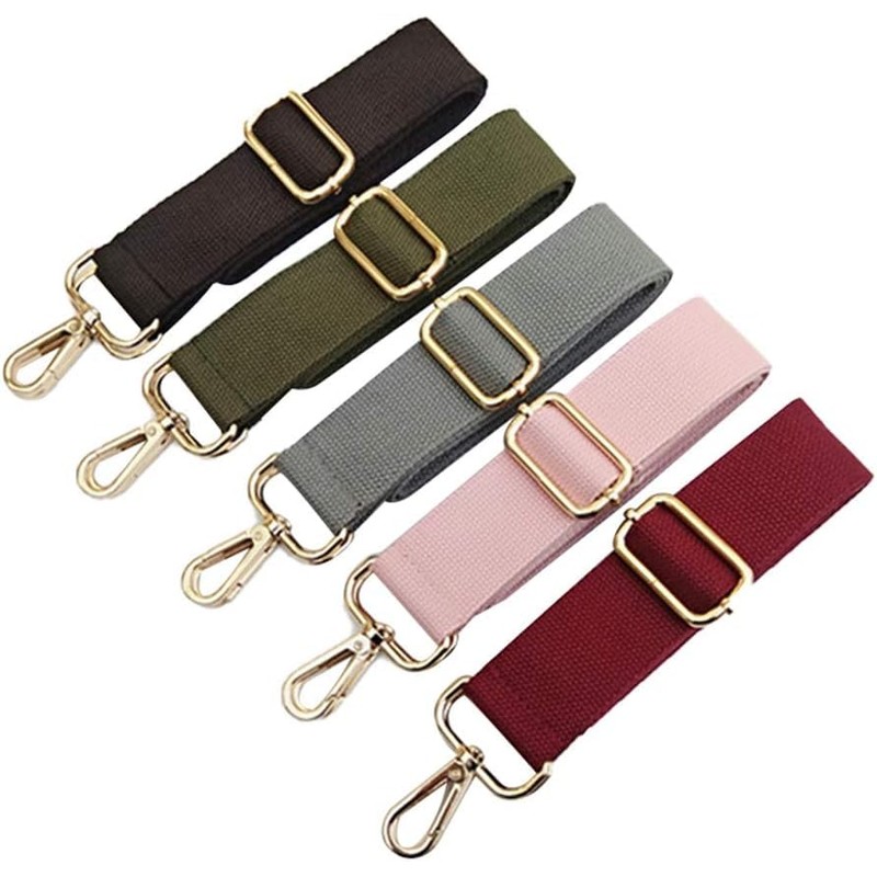 Universal Adjustable Canvas Strap Replacement for Handbag Length 75-130 cm,