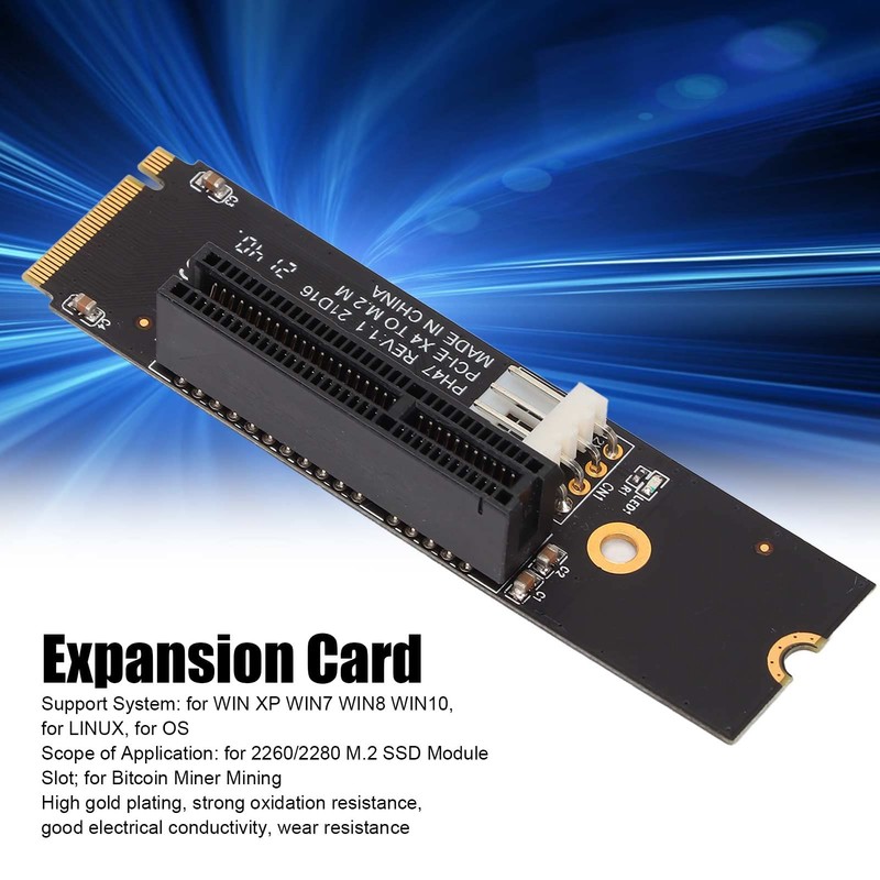 PH47 NGFF M2 to PCI-e Adapter, NGFF/M.2 to PCIE X4