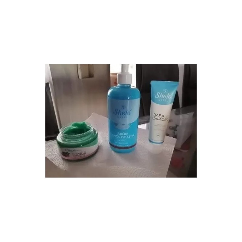 Kit Exfoliante De Pies Y Manos Shelo Nabel 3 Pzas.