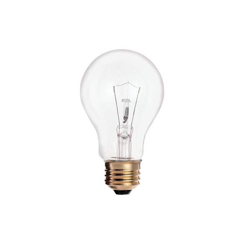 Satco S3940 25 Watt 170 Lumens A19 Incandescent Soft White