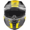 Bogotto FF110 Cinder Helmet (Black Matt/Yellow, L)