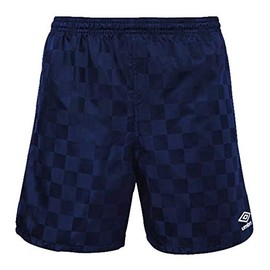 Umbro mens Checkered Short, Navy/White, Small US