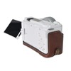 SIUTATDSH Camera Case, PU Leather, Compatible with Sony ZV-E10II ZV